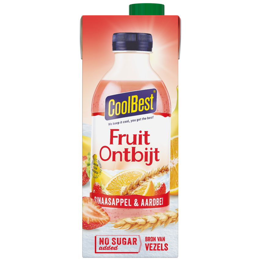 Fruitontbijt Sinaasappel Aardbei Coolbest